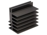 Radiator Aluminiu Negru 50x30x45mm