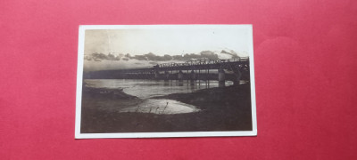 Vrancea Focsani 1917 Podul de cale ferata peste Putna foto