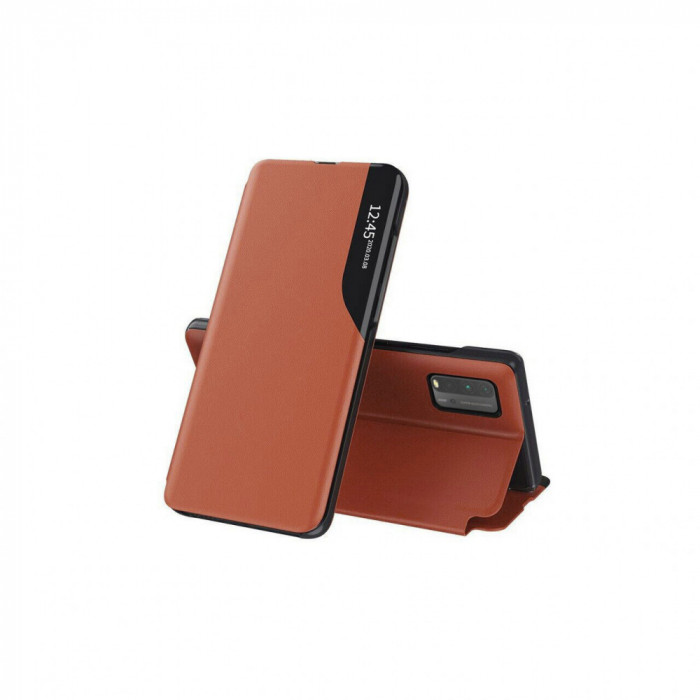 Husa Flip pentru Xiaomi Redmi 9T / Redmi 9 Power Techsuit eFold Series Portocaliu