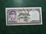 NEPAL 50 RUPII 1977 SUPERBĂ