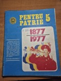 revista pentru patrie mai 1977 - articol hunedoara