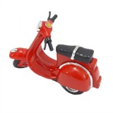Cumpara ieftin Bricheta reincarcabila tip scuter rosu de birou