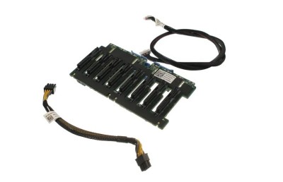 Backplane cu cabluri DELL POWEREDGE R730 R7910 8xSFF DP/N TGNMY TRFPV 0123W8 foto