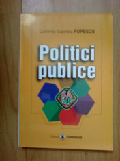 b2a Politici publice - Luminita Gabriela Popescu foto