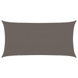 Cumpara ieftin Panza dreptunghiulara pentru parasolar, HDPE, 2 x 4 m, antracit