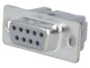 Conector D-Sub 9 PIN Mamă IDC HARTING pentru Cablu-bandă 1.27mm Aurit
