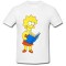 Tricou &quot; Lisa Simpson reading &quot;