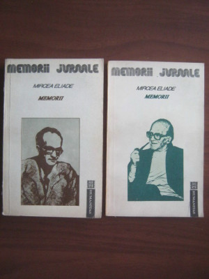 Mircea Eliade - Memorii 2 volume foto