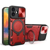 Husa iPhone 17 Asteroid GSM CamGuard Pro, rosu