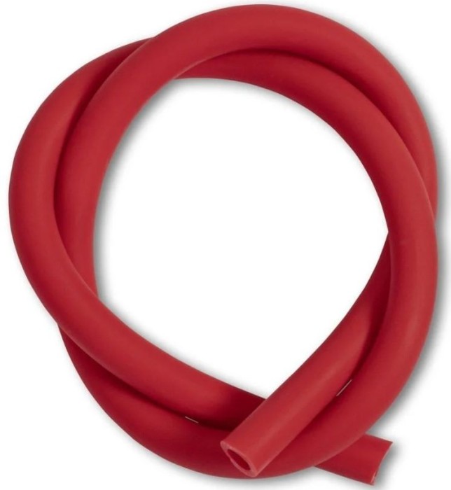 Varnis Siliconic Black Cat Rig Tube, Red, 2-4mm, 1m