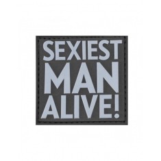 Patch &quot;SEXIEST MAN ALIVE&quot; 3D [JTG]