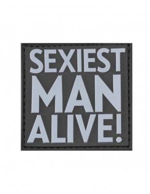 Patch &amp;quot;SEXIEST MAN ALIVE&amp;quot; 3D [JTG] foto