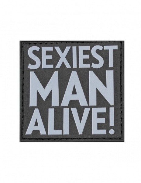 Patch &quot;SEXIEST MAN ALIVE&quot; 3D [JTG]