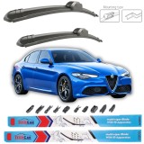 Cumpara ieftin Stergatoare Alfa Romeo Giulia (952) 2015-2020 &ndash; Set Fata
