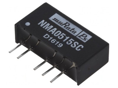 Convertor DC/DC 1W 5V la 15V/ -15V foto