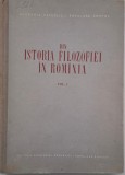 Din istoria filozofiei in Romania, vol. I - Carte
