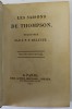 LES SAISONS DE THOMPSON , 1817