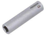 Cheie tubulară HEX 8mm 1/4&quot; 6-puncte