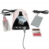 Cumpara ieftin Freza / Pila Electrica Unghii ZS-711 65W 35000 RPM, Pink