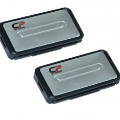 Clips fixare centura siguranta auto CP Sport ornament silver , 2buc AutoDrive ProParts