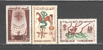 Tunisia.1962 Campanie impotriva malariei ST.214 foto