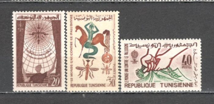 Tunisia.1962 Campanie impotriva malariei ST.214