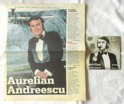 AURELIAN ANDREESCU, CD Muzica de Colectie vol. 20 + ziar JURNALUL NATIONAL foto