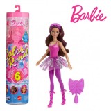 Păpușă Balerină, Mattel, Barbie Color Reveal, Multicolor, Păr Lung, Schimbare Culoare Față