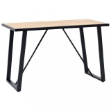 Masă de bucătărie, stejar, 120x60x75 cm, MDF