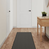 vidaXL Covor traversă aspect sisal, antracit, 50x250 cm