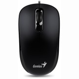 MOUSE Genius, &quot;DX-120&quot;, PC sau NB, cu fir, USB, optic, 1000 dpi, butoane/scroll 3/1, , negru, &quot;31010105100&quot; (timbru verde 0.18 lei)