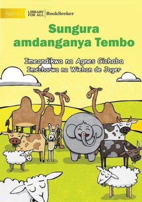 Hare Tricks Elephant - Sungura amdanganya Tembo foto