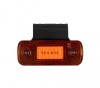 Lampa Laterala Gabarit LED Galbena 12/24V, 12 LED-uri, Suport Inclus, Ovala 118x46mm, Piese Auto, Semnalizare