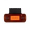 Lampa laterala cu suport 12 LED- 12/24V Galben FR0191Z