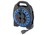 Prelungitor Alimentare AS SCHWABE 15m 3G1,5mm&sup2; 4 Prize Negru 16151