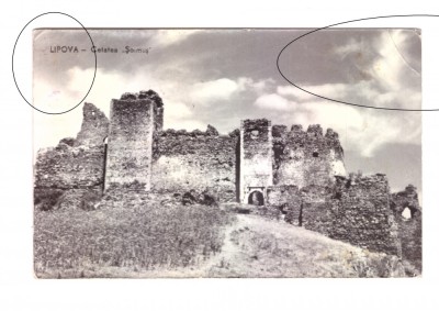 CP Lipova - Cetatea Soimus, RPR, circulata 1964, colt indoiat, patata foto
