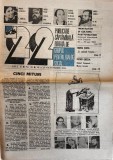 Revista 22 nr 41 octombrie 1991 12 pagini carti bibliofilie almanah stare buna stare buna brosate