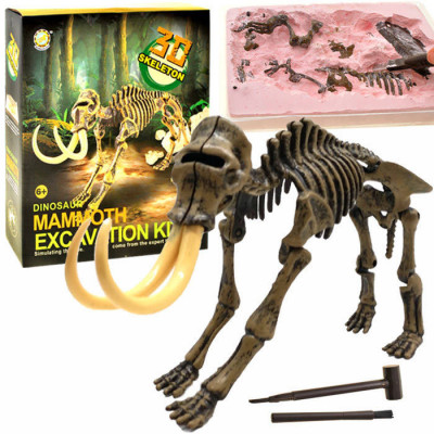 Set de excavare schelet de mamut 3D ZA1777 B foto