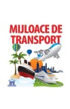 Mijloace de transport. Carte pliata