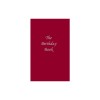 The Birthday Book - Dark Red