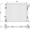 VALEO 701108 Radiator, racire motor