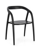 Cumpara ieftin Set 2 scaune lemn negru Dotty 55x56.5x79.5 cm