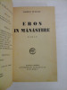 EROS IN MANASTIRE roman (1935) - DAMIAN STANOIU