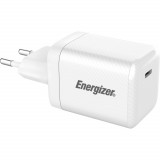 Incarcator retea Energizer A45EU, USB-C, 45 W, Fast Charging, Alb