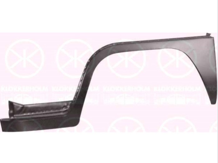 Segment aripa fata VW TRANSPORTER (T2), 01.1967-1971, partea stanga, KLOKKERHOLM,