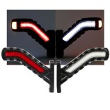 2 x LED NEON Lampa Gabarit Laterala Pozitie Remorca 12v 24v