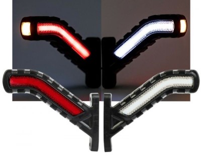 2 x LED NEON Lampa Gabarit Laterala Pozitie Remorca 12v 24v foto