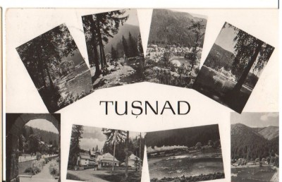 CPIB 22754 - CARTE POSTALA - TUSNAD, MOZAIC, RPR, 1959 foto