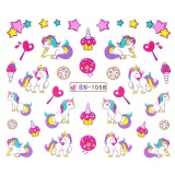Cumpara ieftin Tatuaj Unghii LUXORISE Unicorn Song, BN-1058