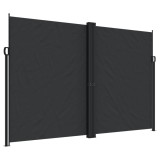 Cumpara ieftin Copertina laterala retractabila, negru, 220x1000 cm
